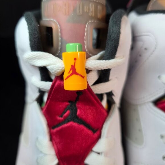 Jordan Youth Air 6 Retro GS 384665 062 Hare - Size 7Y - Picture 4 of 12